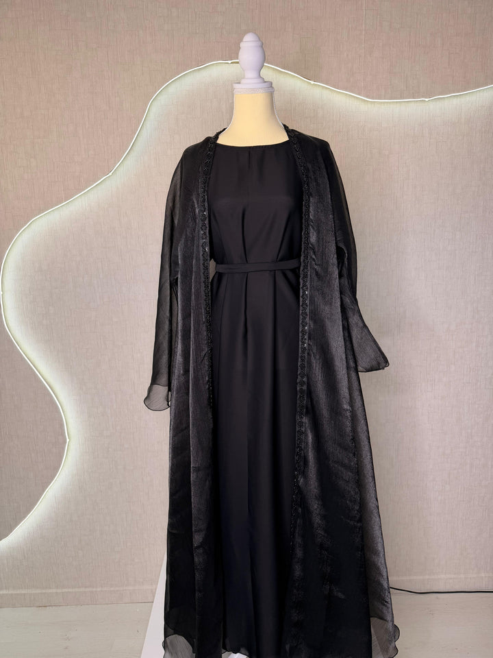Abaya élégante noire
