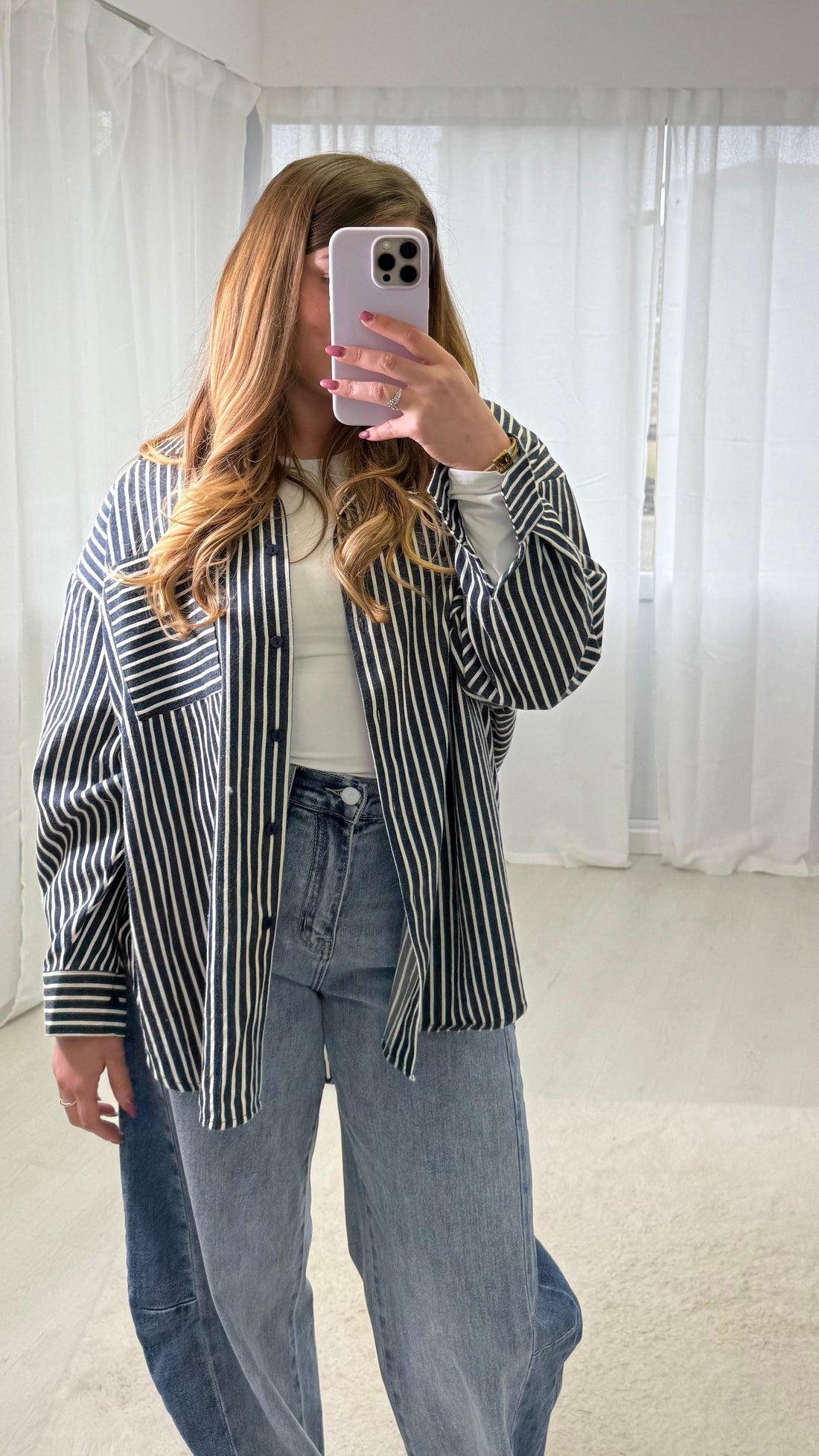 Chemise a rayure