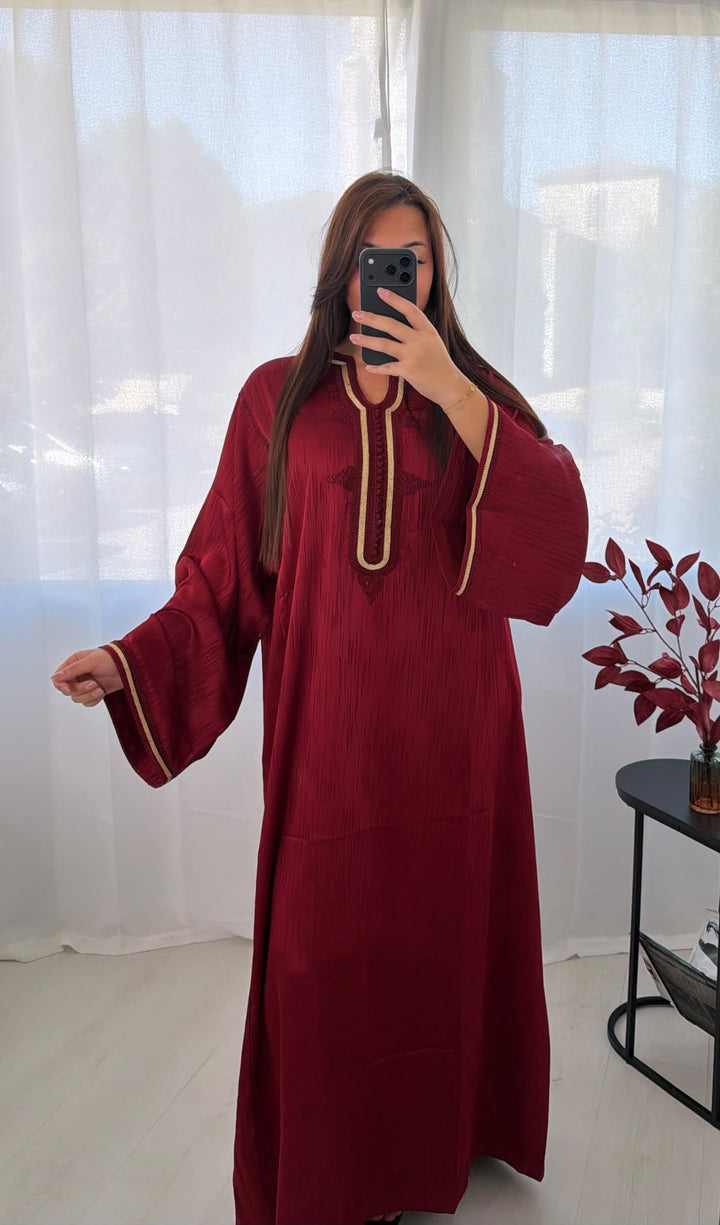 Abaya rouge