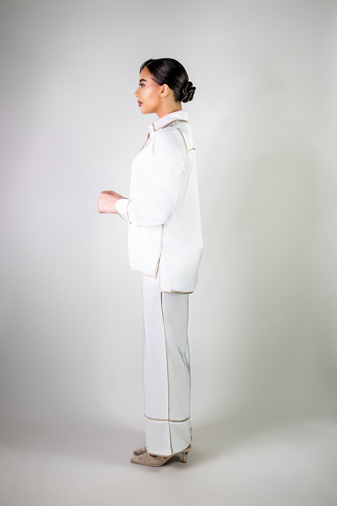Ensemble élégant blanc