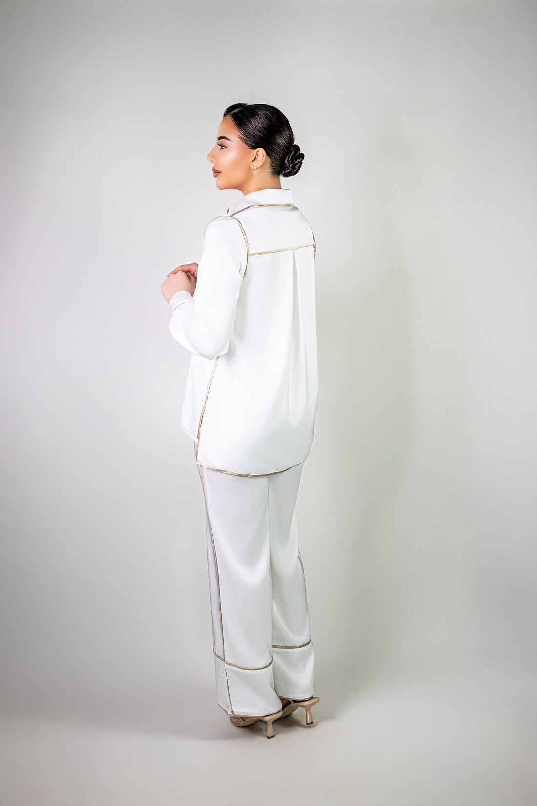 Ensemble élégant blanc