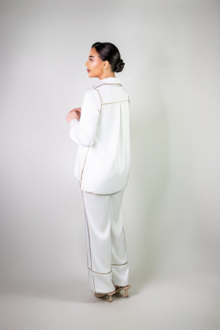 Ensemble élégant blanc