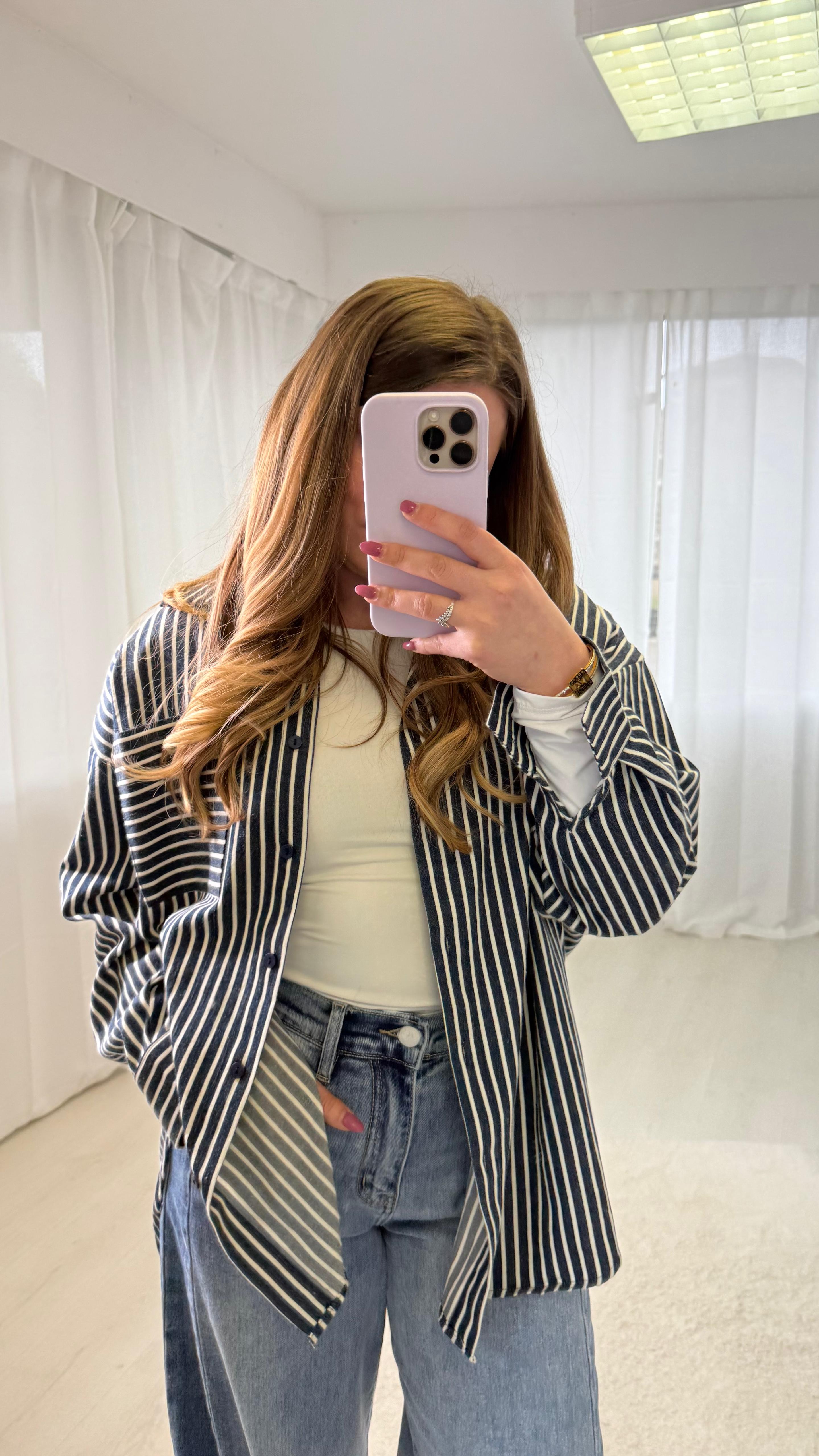 Chemise a rayure