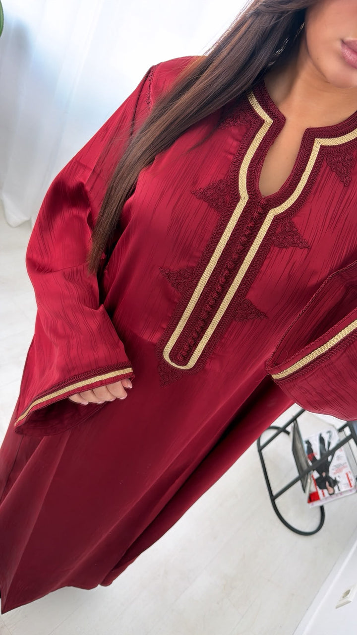 Abaya rouge